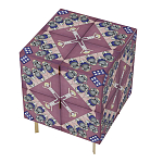 Тумба Short Ufo Purple варинант исполнения - 2 | Loft Concept в Ростове-на-Дону