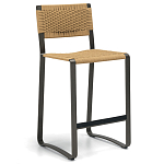 Дизайнерский стул с каркасом из металла с плетеными сиденьем и спинкой GREEN POINT Chair варинант исполнения - 13 | Loft Concept в Ростове-на-Дону