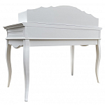 Стол-бюро белого цвета из массива бука с 4-мя ящиками White Provence варинант исполнения - 4 | Loft Concept в Ростове-на-Дону