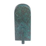 Часы погон ВС подарочные настольные из натурального камня Змеевик Military Clock варинант исполнения - 6 | Loft Concept в Ростове-на-Дону