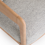 Кресло с каркасом из массива ясеня Deniaud Ash Grey Armchair варинант исполнения - 5 | Loft Concept в Ростове-на-Дону