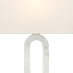 Настольная лампа на арочном корпусе с прямоугольным абажуром One Piece Support варинант исполнения - 1 | Loft Concept в Ростове-на-Дону