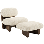 Кресло с оттоманкой Hawaii варинант исполнения - 1 | Loft Concept в Ростове-на-Дону