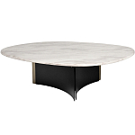 Стол журнальный овальный с контрастным основанием Subsequence варинант исполнения - 1 | Loft Concept в Ростове-на-Дону