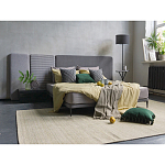 Кровать с большим мягким изголовьем Unity Grey Bed варинант исполнения - 4 | Loft Concept в Ростове-на-Дону