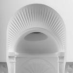 Встраиваемый в стену гипсовый светильник под покраску с арками и рельефными колоннами Antiquity Athena варинант исполнения - 6 | Loft Concept в Ростове-на-Дону