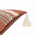 Подушка декоративная с вышивкой и кисточками Ethnic mix варинант исполнения - 3 | Loft Concept в Ростове-на-Дону