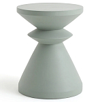 Светло-серый приставной столик из массива AMORPHOUS варинант исполнения - 1 | Loft Concept в Ростове-на-Дону