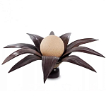 Настольная лампа черная INDONESIAN LAMPS варинант исполнения - 1 | Loft Concept в Ростове-на-Дону