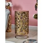 Столик приставной с цветочной резной фактурой Madagascar варинант исполнения - 5 | Loft Concept в Ростове-на-Дону