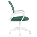 Офисное кресло с основанием из белого пластика Desk chairs Green варинант исполнения - 3 | Loft Concept в Ростове-на-Дону