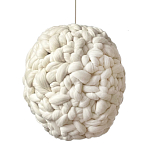 Светильник вязаный из шерсти Wool Oval варинант исполнения - 3 | Loft Concept в Ростове-на-Дону