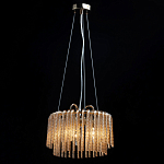 Люстра с подвесными рифлеными стеклянными трубками Nembus варинант исполнения - 3 | Loft Concept в Ростове-на-Дону