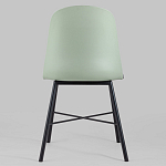 Стул из прочного пластика на металлическом основании Anora Green  варинант исполнения - 4 | Loft Concept в Ростове-на-Дону