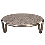 Стол журнальный круглый с узором Table Hypontic Pattern варинант исполнения - 1 | Loft Concept в Ростове-на-Дону