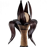 Настольная лампа черная INDONESIAN LAMPS 1 варинант исполнения - 2 | Loft Concept в Ростове-на-Дону