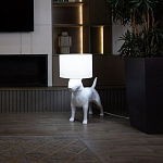 Лампа COLLECTION OF DOGS с абажуром Бультерьер варинант исполнения - 4 | Loft Concept в Ростове-на-Дону
