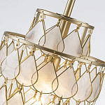 Подвесной светильник с декором из натуральной морской ракушки Iridescent Light варинант исполнения - 5 | Loft Concept в Ростове-на-Дону