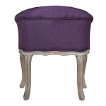 Кресло низкое в стиле прованс Louis French Armchair purple flax варинант исполнения - 3 | Loft Concept в Ростове-на-Дону