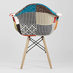 Стул с обивкой в стиле Patchwork варинант исполнения - 5 | Loft Concept в Ростове-на-Дону