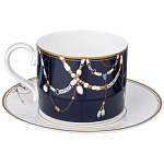 Чайный набор из фарфора с изображением лошадей на 6 персон 12 предметов Porcelain Horse Set варинант исполнения - 2 | Loft Concept в Ростове-на-Дону