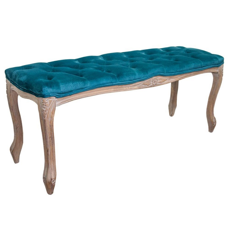 French Provence Farmhouse Bench turquoise ̆  -- | Loft Concept 