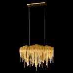 Люстра подвесная с металлическими цепочками и изогнутыми металлическими дугами 72 см Atlantis Chain варинант исполнения - 13 | Loft Concept в Ростове-на-Дону