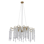 Люстра c подвесками из прозрачного хрусталя Диаметр 85 см FAIRYTREE Light варинант исполнения - 2 | Loft Concept в Ростове-на-Дону