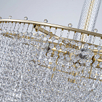 Люстра многоярусная с каскадами кристаллов Crystal Rains варинант исполнения - 8 | Loft Concept в Ростове-на-Дону