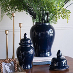 Ваза с крышкой однотонная Высота 48 см Chinoiserie Ceramics варинант исполнения - 5 | Loft Concept в Ростове-на-Дону