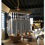 Люстра квадратная плетеная с бахромой Wicker Square Chandelier with Tassels варинант исполнения - 4 | Loft Concept в Ростове-на-Дону