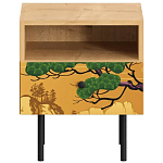 Прикроватная тумба с изображением на ящике Elise Nightstand варинант исполнения - 5 | Loft Concept в Ростове-на-Дону