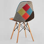 Стул с обивкой в технике пэчворк DSW варинант исполнения - 5 | Loft Concept в Ростове-на-Дону