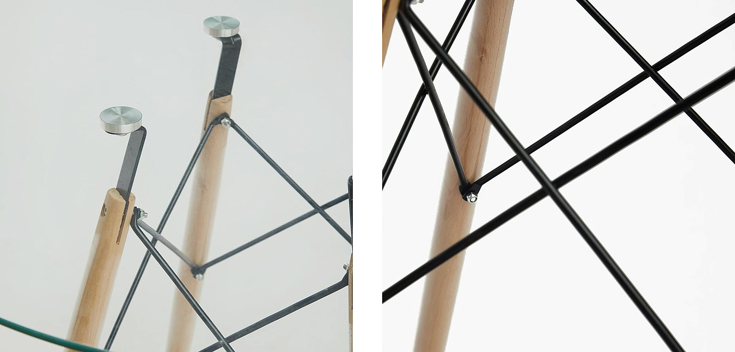 Стол DSW glass table - Loft-Concept в Ростове-на-Дону