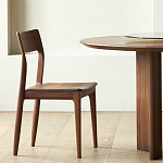 Стол обеденный круглый с двойной столешницей Walnut Wood Table варинант исполнения - 8 | Loft Concept в Ростове-на-Дону