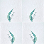 Плитка с узором Ландыш варинант исполнения - 1 | Loft Concept в Ростове-на-Дону