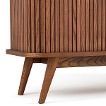 ТВ-тумба с двумя раздвижными дверцами Toinette Brown TV Stand варинант исполнения - 6 | Loft Concept в Ростове-на-Дону