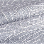 Мебельная ткань Букле серый цвет 140 см T3-9 варинант исполнения - 1 | Loft Concept в Ростове-на-Дону