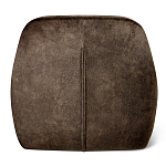 Барный стул со спинкой и подлокотниками на 4-х деревянных ножках Douglas Rhombus Коричневый Велюр варинант исполнения - 4 | Loft Concept в Ростове-на-Дону