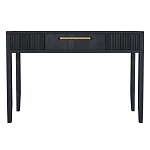 Элегантная Консоль Primo с выдвижным ящиком Черный дуб варинант исполнения - 7 | Loft Concept в Ростове-на-Дону