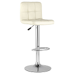Барный стул с сиденьем молочного цвета Honory варинант исполнения - 1 | Loft Concept в Ростове-на-Дону