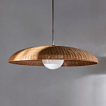 Люстра круглая из ротанга Long Lasting Chandelier варинант исполнения - 2 | Loft Concept в Ростове-на-Дону