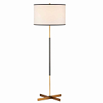 Торшер с тканевым абажуром в форме цилиндра Pinwheel Shape Base варинант исполнения - 1 | Loft Concept в Ростове-на-Дону