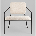 Кресло лаунж Rooney букле белый варинант исполнения - 2 | Loft Concept в Ростове-на-Дону