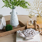 Статуэтка черепаха с ажурным панцирем и детализированной текстурой в белом цвете Marine Accessories варинант исполнения - 6 | Loft Concept в Ростове-на-Дону