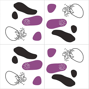 Плитка с узором Камни