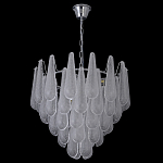 Люстра с подвесками из рифленного стекла в форме капель Textured Glass Chandelier варинант исполнения - 17 | Loft Concept в Ростове-на-Дону