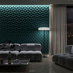 Гипсовая 3D панель с принтографией PM-17 варинант исполнения - 1 | Loft Concept в Ростове-на-Дону