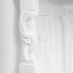 Встраиваемый в стену гипсовый светильник под покраску с колоннами и арками в античном стиле Antiquity Athena варинант исполнения - 12 | Loft Concept в Ростове-на-Дону