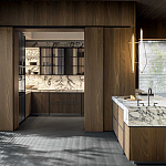 Раздвижные деревянные двери для кухни SISTEMA 7 Dada Engenereed Doors варинант исполнения - 1 | Loft Concept в Ростове-на-Дону